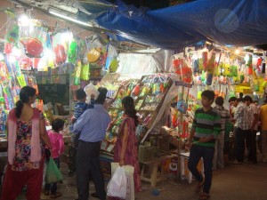 market-during-holi